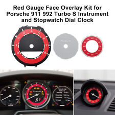 Gauge Face Kit for Porsche 911 992 Instrument Turbo S and Stopwatch Dial Clock picture