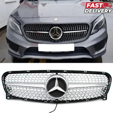 Chrome Grill Grille w/LED Star For Mercedes Benz X156 2014-2017 GLA200 GLA250 picture