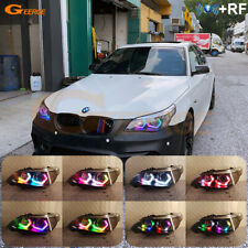 For BMW 5 Series E60 E61 Concept M4 Iconic Style RGB LED Angel Eyes Halo Rings picture