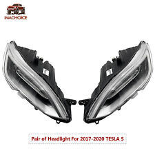 Left & right Headlight Assembly Pair 105357000f For 2016-2020 Tesla Model S  picture