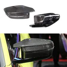 Real Carbon Fiber Mirror Cap Cover Replacement Fit For BMW M3 M4 G80 G82 G83 picture