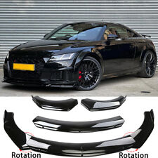 For Audi TTS Quattro Coupe Gloss Black Front Bumper Chin Lip Spoiler Splitter picture