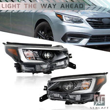 Headlight For 2020 Subaru Legacy/Outback LED Black Headlamp Left+Right Side picture