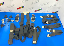 1970 Cuda Challenger Seat Belt Set With Retractors Plymouth Dodge E-body VGC picture