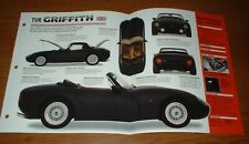 ★★1993 TVR GRIFFITH 500 SPEC SHEET BROCHURE POSTER PRINT PHOTO INFO 93 92-99★★ picture