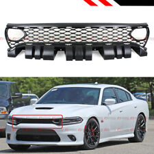 FOR 2015-2023 DODGE CHARGER RT SCAT PACK SRT STYLE FRONT MESH GRILLE W/ AIR DUCT picture