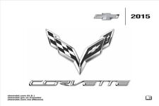 2015 Chevrolet Corvette Owners Manual User Guide picture