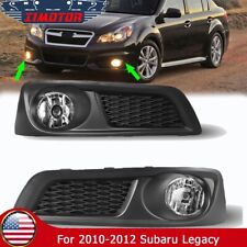 For 2010 2011 2012 Subaru Legacy Fog Lights Driving Bumper W/Wiring Switch Kit picture