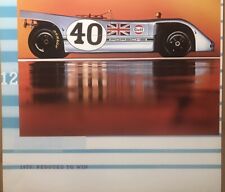 Porsche Gulf 1970 Racing#40 Porsche Ag Car Poster Extremely Rare 1 Only Own It picture