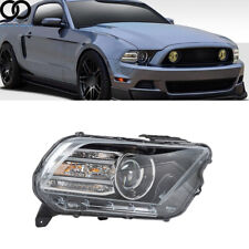 HID/Xenon w/LED Projector Right Passenger Headlight For Ford Mustang 2013-2014 picture