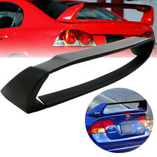 Unpainted Mugen Style RR 4Pic Trunk Wing Spoiler For Honda Civic 06-11 4DR Sedan picture