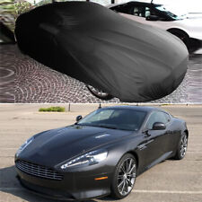 Indoor Car Cover Stain Stretch Dust-proof Custom Black For Aston Martin Virage picture