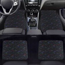 4pcs/set Le Mans Confetti Fabric Floor Mats Interior Carpets Universal picture