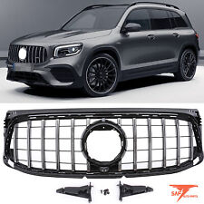 Gloss Black GT Style Grille for 20-22 Mercedes GLB X247 GLB250 AMG Sport picture