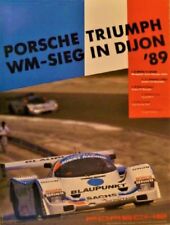 Porsche 962 Wins Dijon 1989 Factory Racing POSTER 30x40 inches Large poster  picture