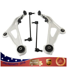 For 2013-2019 Nissan Pathfinder QX60 Front Lower Control Arms Sway Bar Links 4PC picture