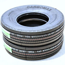 2 Tires Cargo Max RT809 All Steel ST 235/85R16 Load H 16 Ply Trailer picture