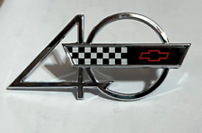 Corvette 40th Anniversary 1993 C4 Side hood Emblem GM 10172390 NEW picture