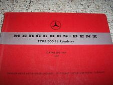 1957-1960 Mercedes Benz 300SL Roadster Parts Catalog Manual 1958 1959 picture