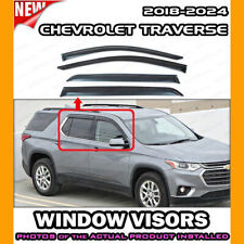WINDOW VISORS for 2018 → 2023 Chevrolet Traverse / DEFLECTOR VENT SHADES picture
