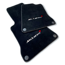 Floor Mats For McLaren MP4 12C Tailored Carpets Set With McLaren Emblem LHD  picture