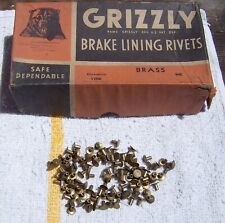 75ct NOS RIVETS: BRAKE SHOE CLUTCH VARIOUS CARS & TRUCKS 1960S 1950S 1940S 1930S picture