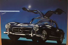 Mercedes Benz 300SL Gullwing Stunning  Staud Original Car Poster Own It picture