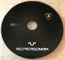 Pre-Owned Lamborghini V Ad Personam Demo DVD NTSC  Free Domestic Shipping picture