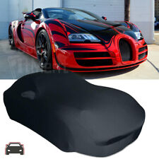 For Bugatti Veyron 16.4 Indoor Car Cover Stretch Satin Dustproof Protect Custom picture