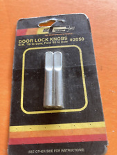 VINTAGE DOOR LOCK KNOBS MR. GASKET CHROME GM 59-84, FORD 49 TO 84, picture