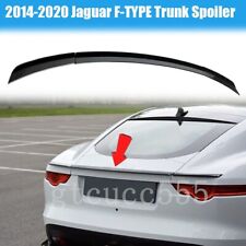Rear Trunk Lip Spoiler Wing Gloss Black For Jaguar F-TYPE 2014-2020 Coupe F TYPE picture
