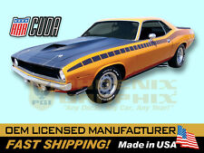 1970 Plymouth Barracuda 'Cuda AAR Cuda Decals & Strobe Stripes Kit picture