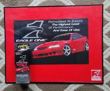 Saleen Mustang Eagle One Car promotional Poster Display with Diecast Car picture