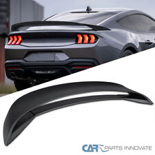 Fits 15-22 Ford Mustang GT350R Style Matte Black Rear Trunk Wing Lower Spoiler picture