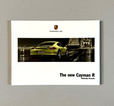 Porsche Cayman R Hardcover Brochure US Version NEW picture