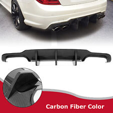 Rear Diffuser Bumper Lip Carbon Fiber Printing For MERCEDES-BENZ C63 AMG 12-14 picture