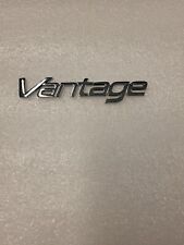 Aston Martin V8/V12 Vantage Rear 'Vantage' Badge - Chrome picture