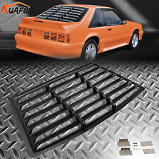 KUAFU Rear Window Louver For Ford Mustang Fastback 1979-1993 Sun Shade Cover ABS picture