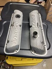 FORD MUSTANG 260 289 302 351w SBF COBRA POWERED BY FORD Valve Cover Set Shelby picture