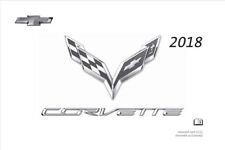 2018 Chevrolet Corvette Owners Manual User Guide picture