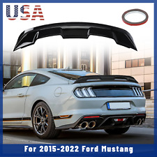 Gloss Black Trunk Spoiler Rear Wing FOR 2015-2022 Ford Mustang GT500 GT350 NEW picture