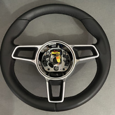 For Manual OEM Porsche Steering Wheel 991.2 911 Carrera 718 Cayman/Boxster Black picture