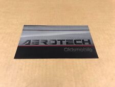 Vintage Oldsmobile Aerotech Pacesetting Quality Brochure Salesmen Dealership picture