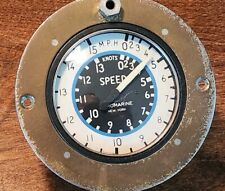 Vintage Aeromarine  1950's 1930's  Speedometer Gauge Knots picture