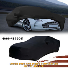 For Aston Martin One-77 Indoor Satin Stretch Car Cover Scratch Dustproof BLACK picture
