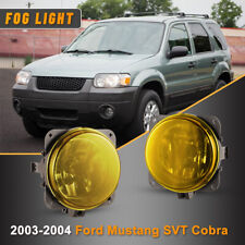 Fog Lights Yellow for Ford Escape Mustang SVT Lincoln LS Replace Front Lamps picture