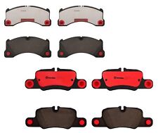 Brembo Front and Rear Ceramic Brake Pad Set Kit For Porsche Panamera Turbo 2010 picture