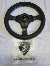 Lamborghini Countach QV, 5000 S Steering wheel + rubber pad + horn badge emblem picture