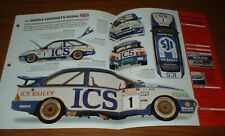 ★★1987 FORD SIERRA COSWORTH RS500 ORIGINAL IMP BROCHURE SPECS INFO RS 500★★ picture