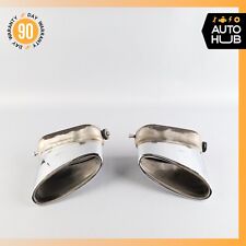 Bentley Continental GTC GT Exhaust Muffler Tips Left and Right Set OEM 63k picture